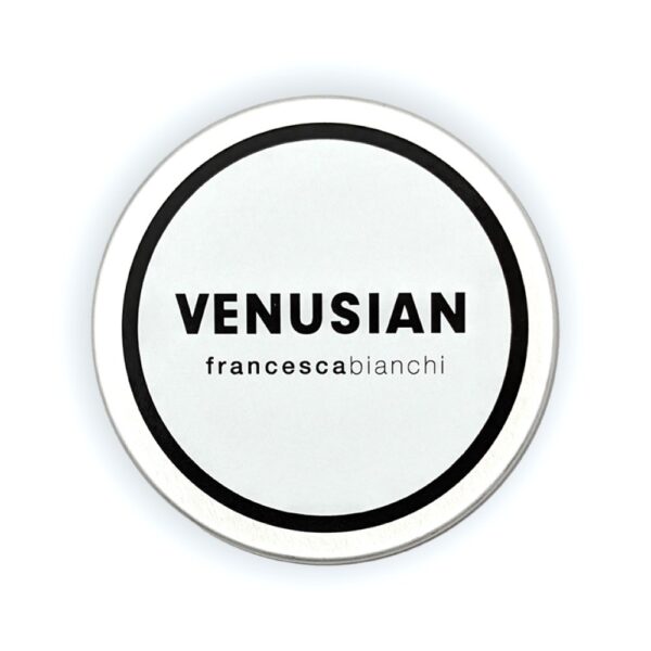 Tapa de vela perfumada Venusian de 60 g con la marca Francesca Bianchi Perfumes